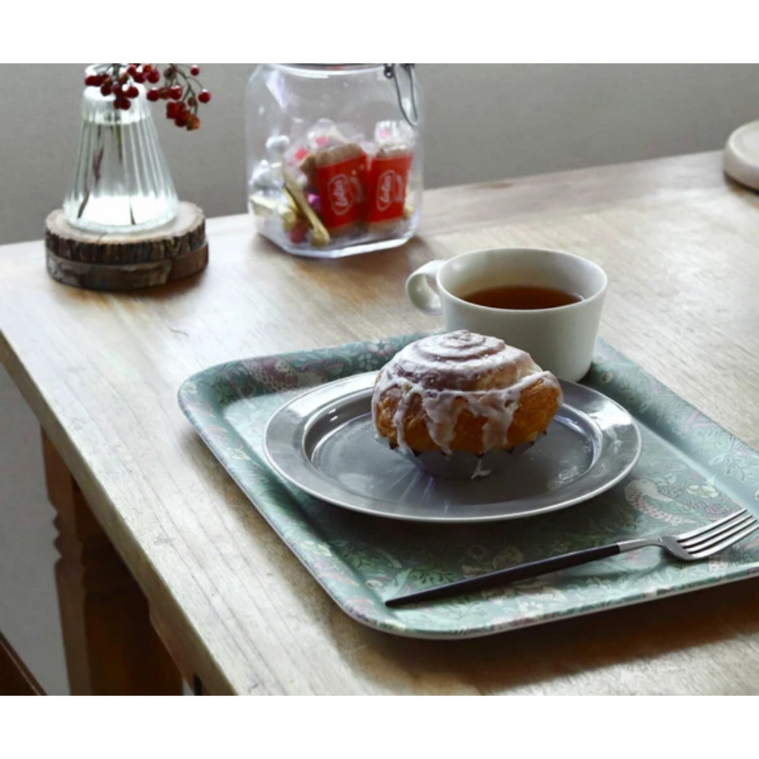 パッチワークデザインのテーブル J】木製パッチワークテーブル