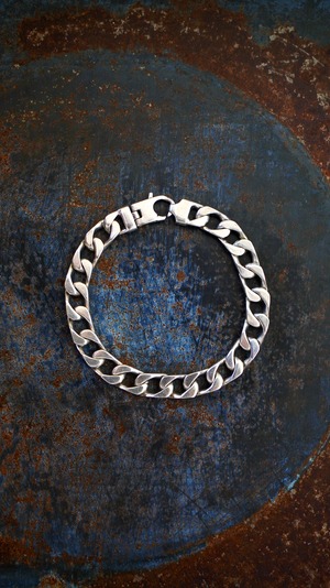 【VINTAGE】TIFFANY&Co. ティファニー 喜平チェーン ブレスレット 《シルバー925 ヴィンテージ オールド メンズ》