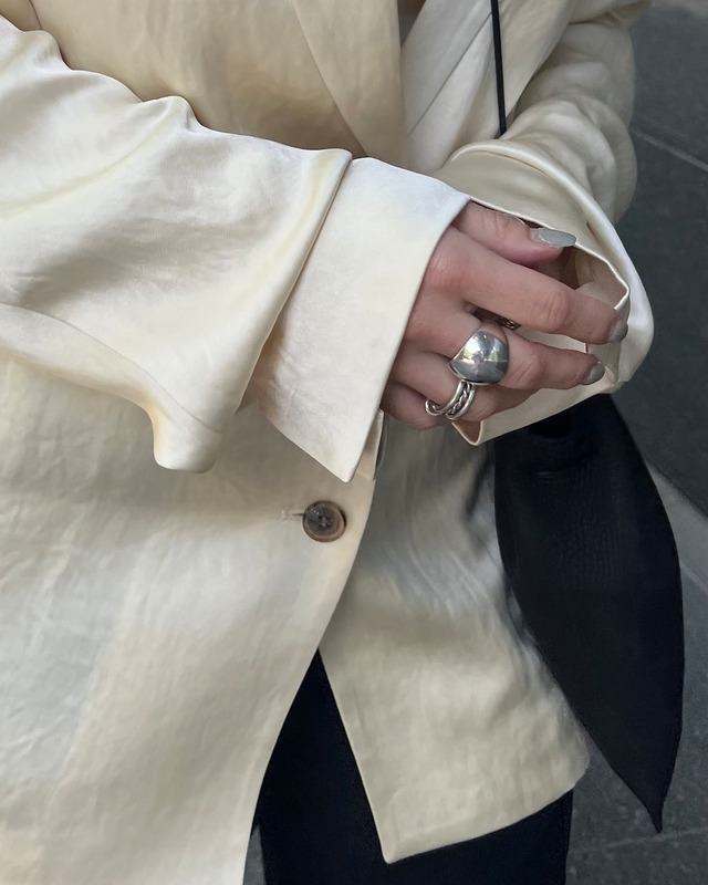 S925 Volume ring (R33)