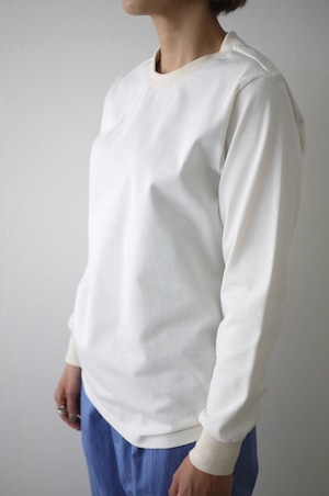 atelier naruse / basque cotton cut&sew（ long sleeves ）