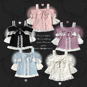 ゆめかわ♡全５カラー　ハートリングトップス　tops24