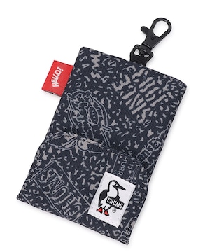 CHUMS チャムス リサイクルリトラクターキーホルダー CH60-3994 キーケース ICカード 定期入れ リール付き RENU リサイクルポリエステル Archive