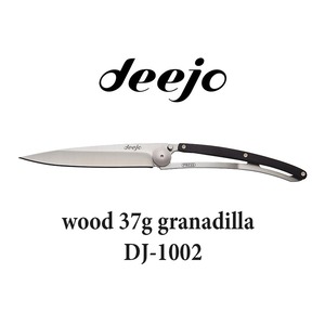 Deejo(ディージョ)　wood 27g アウトドア 折りたたみ ポケットナイフ
