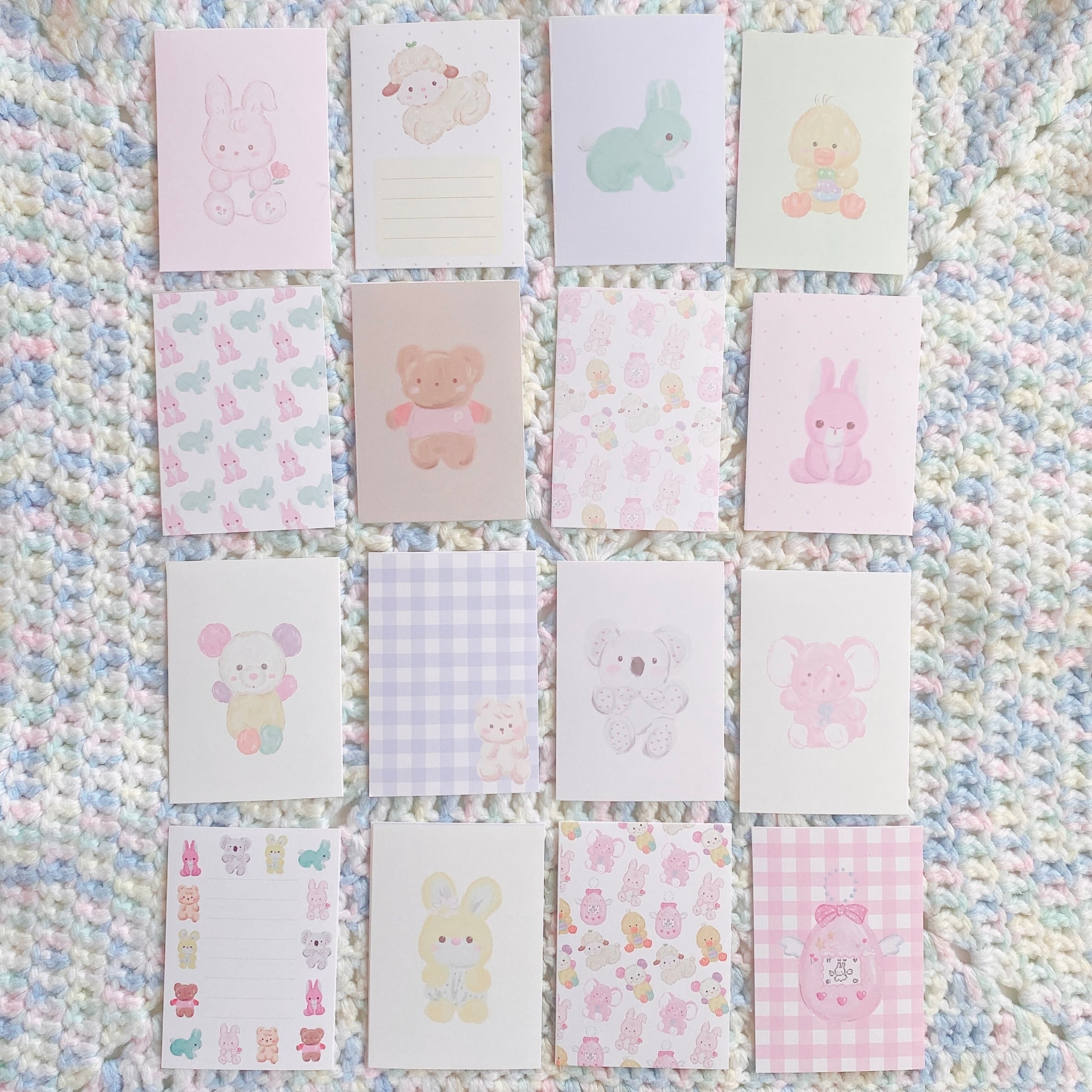 My toy friends メモ・メッセージカード