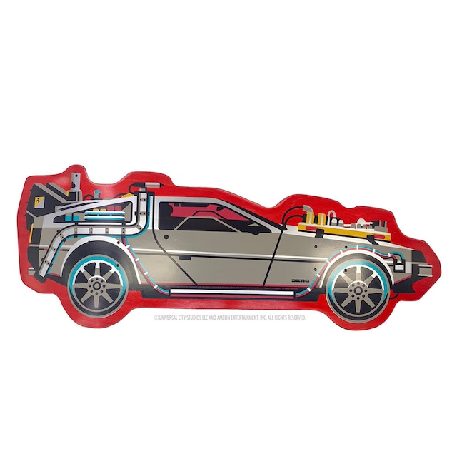 Back to The Future PART III Delorean shaped Skateboard