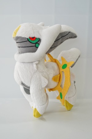 【2009年製】アルセウス ぬいぐるみ|劇場版ポケモン DP 超克の時空へ|BANPRESTO 非売品・正規タグ付