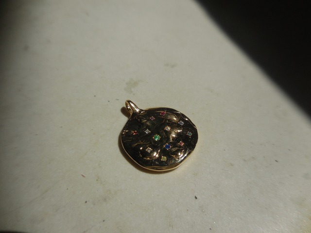 Custom Baby Ring Neck Chain K10