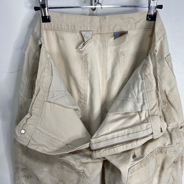 USA製　カーハート　ダブルニーペインターパンツ　ペイント　ダメージ　W33