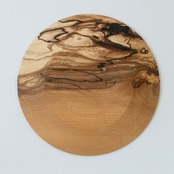 銘木のパン皿|一枚の抽象画|樺
