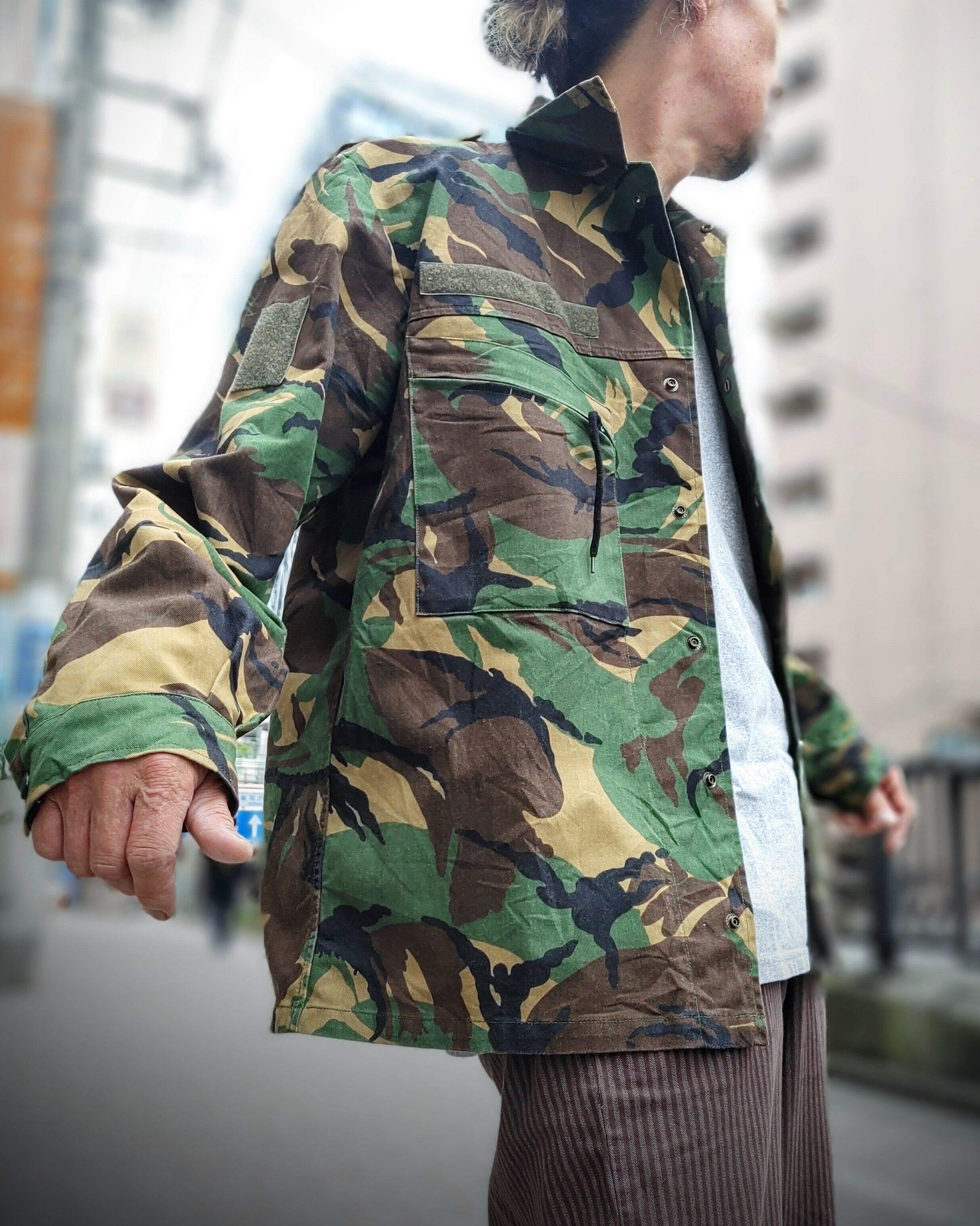 ミリタリー オランダ軍 迷彩 ジャケット サイズXL 古着 ビンテージ