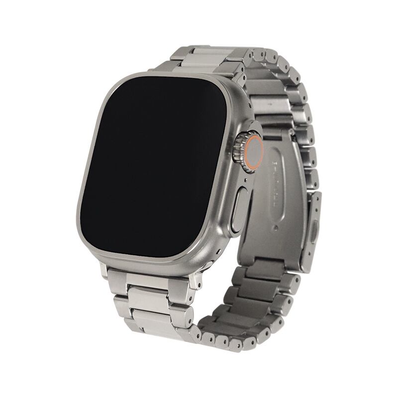 BAMBI バンビ Apple Watch アップルウォッチベルト 超硬質チタンバンド