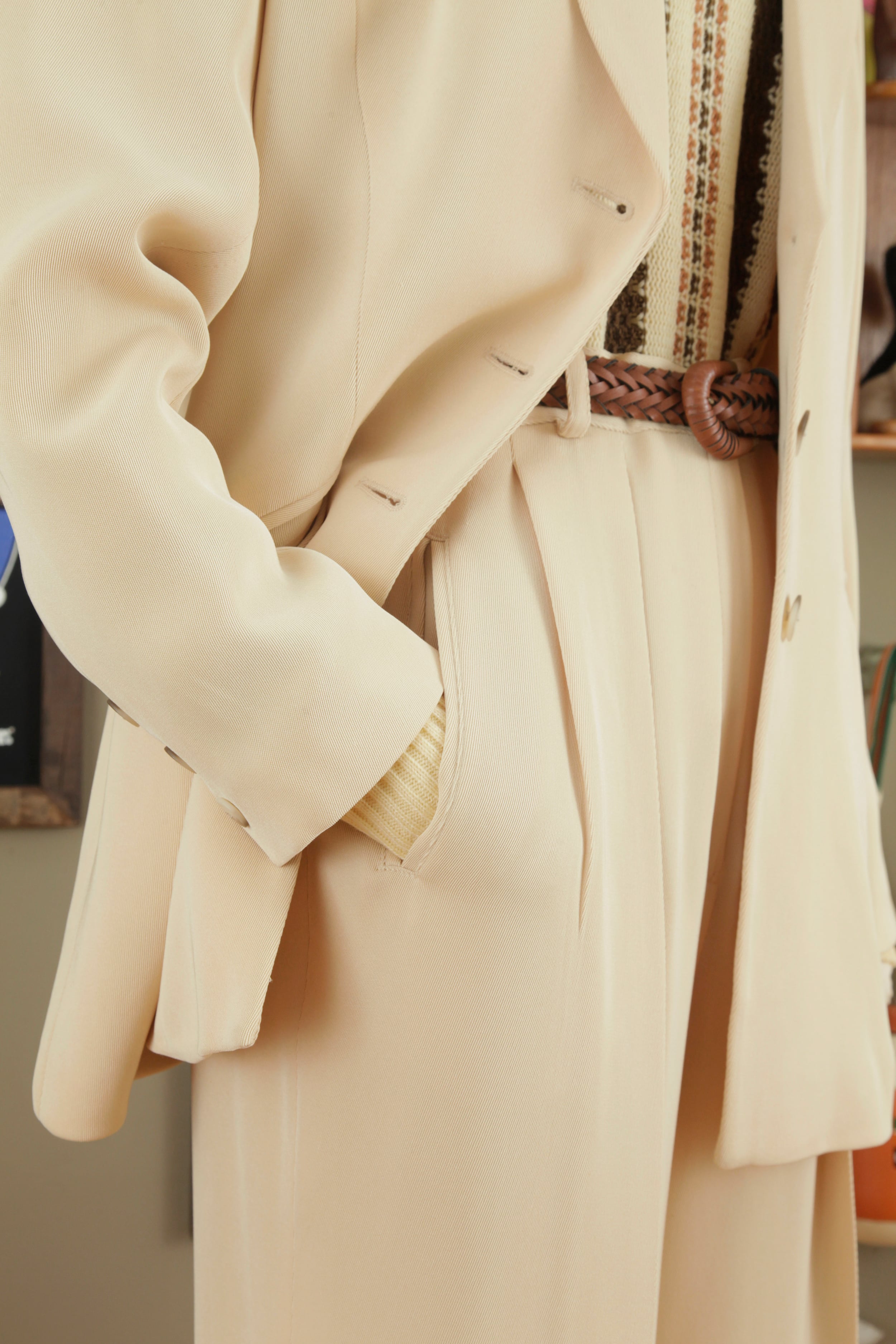 ジャケット・アウター GITMAN vintage tailored jacket beige 1990s 