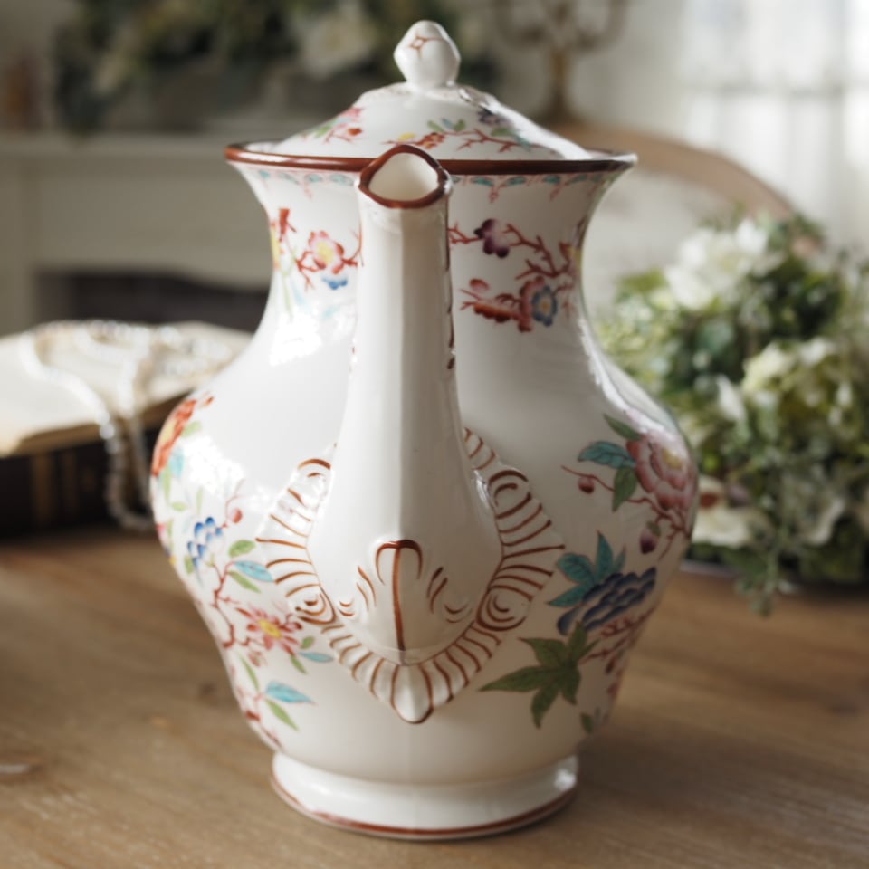 フランスアンティーク サルグミンヌミントン252 ティーポット F2