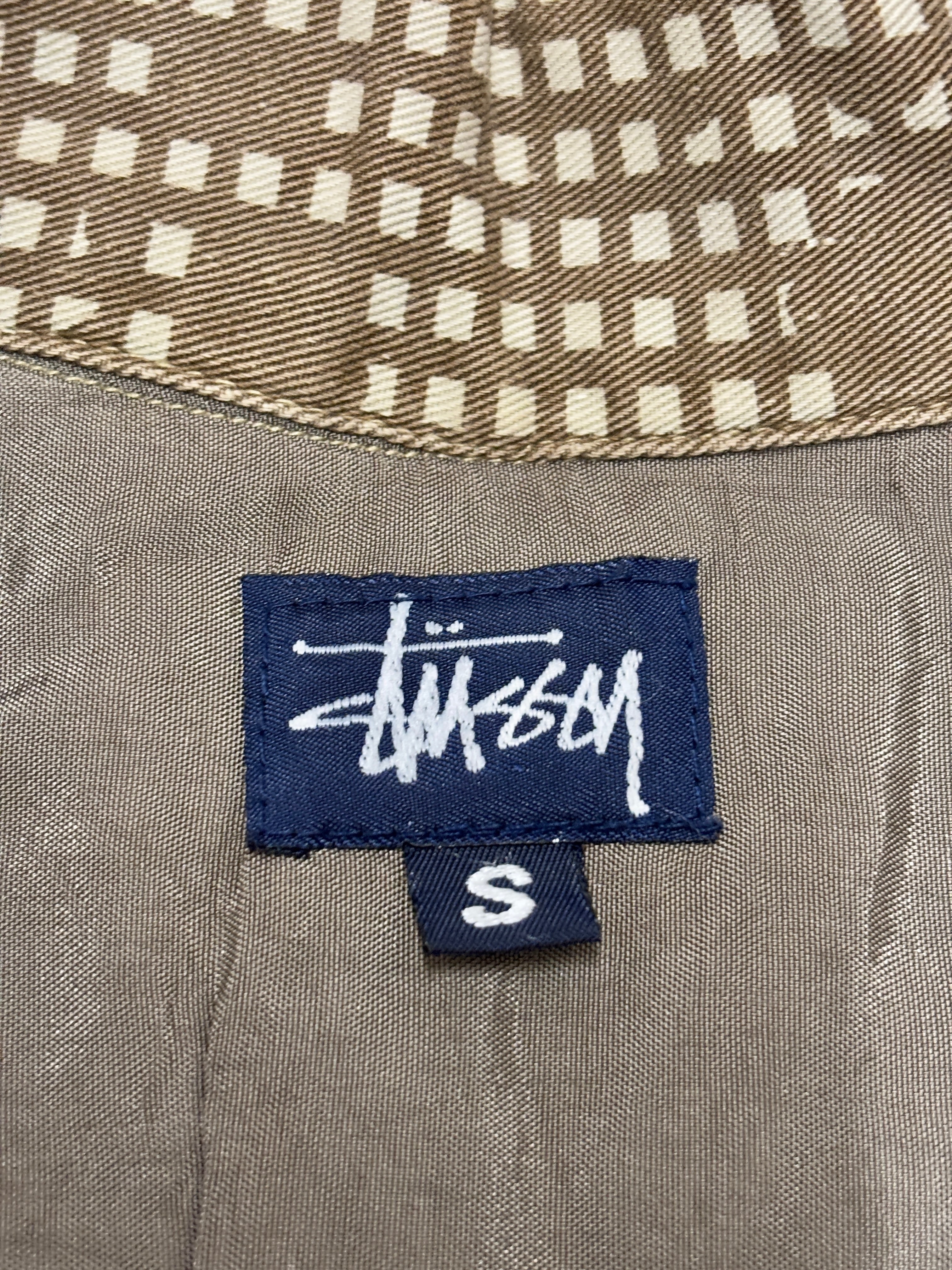 STUSSY 90's USA製　デッドストック　ナイトデジタルカモ　長袖シャツ STUSSY 90's USA製 デッドストック ナイトデジタルカモ 長袖