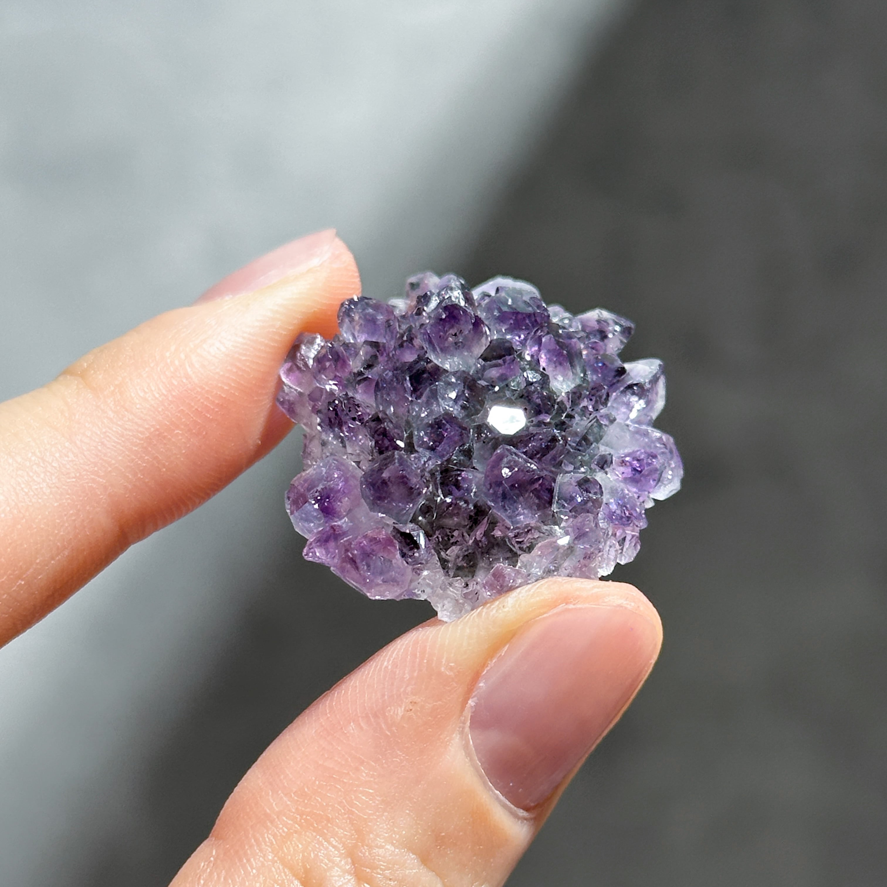 ウルグアイ産フラワーアメジスト 原石52◇ Flower Amethyst ◇天然石