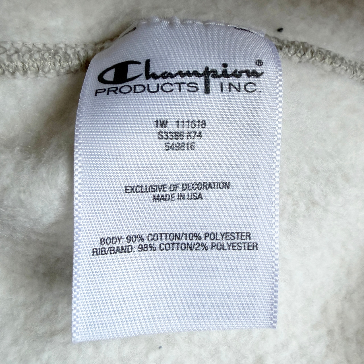 Champion Reverse Weave 1938 Double V 1st Model Size L チャンピオン リバースウィーブ 1938 両V 80周年記念モデル Lサイズ(XLサイズ相当) Made in USA 中古