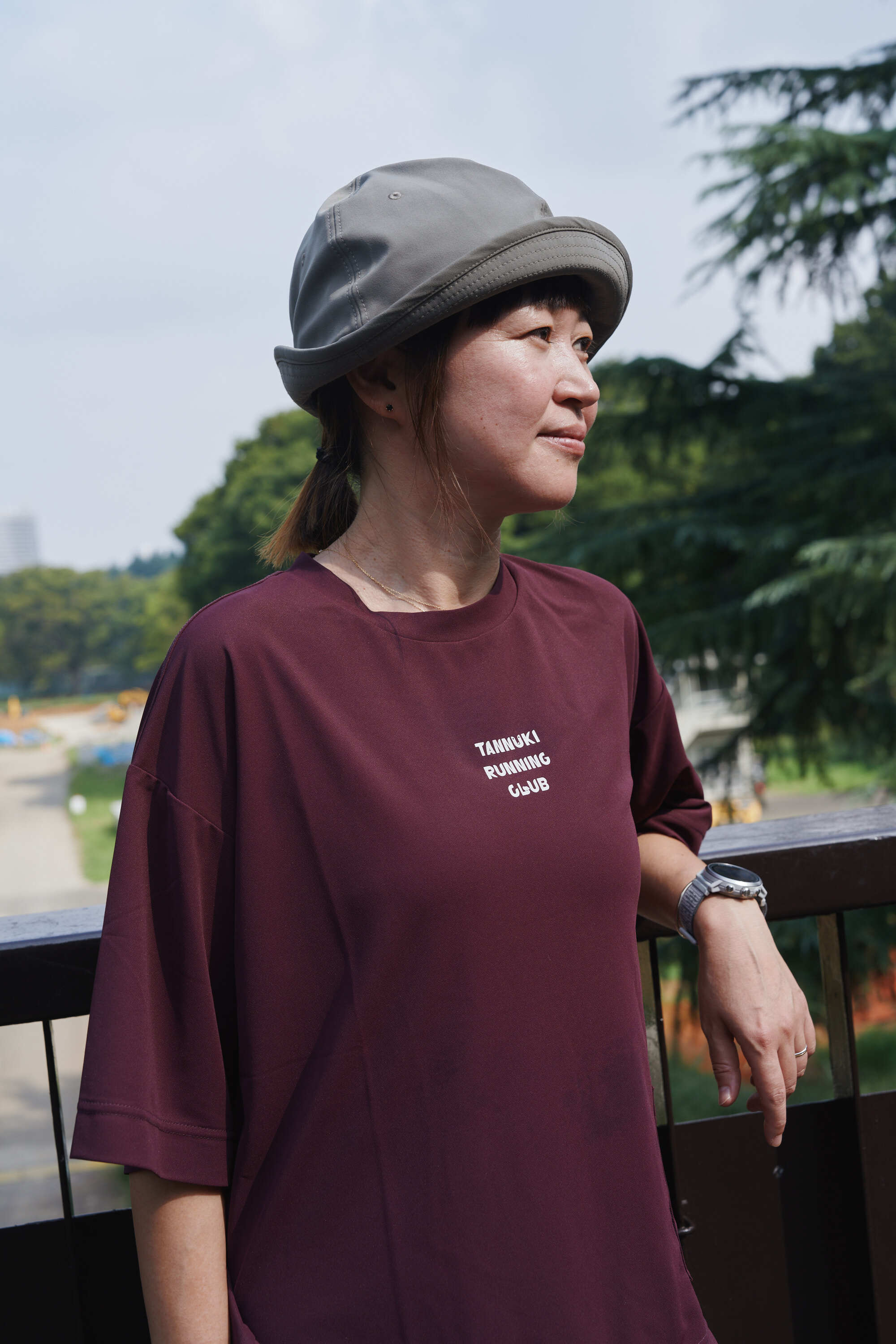 Sato Tyrolean Hat: Color Black | TANNUKI Running Wear Shop