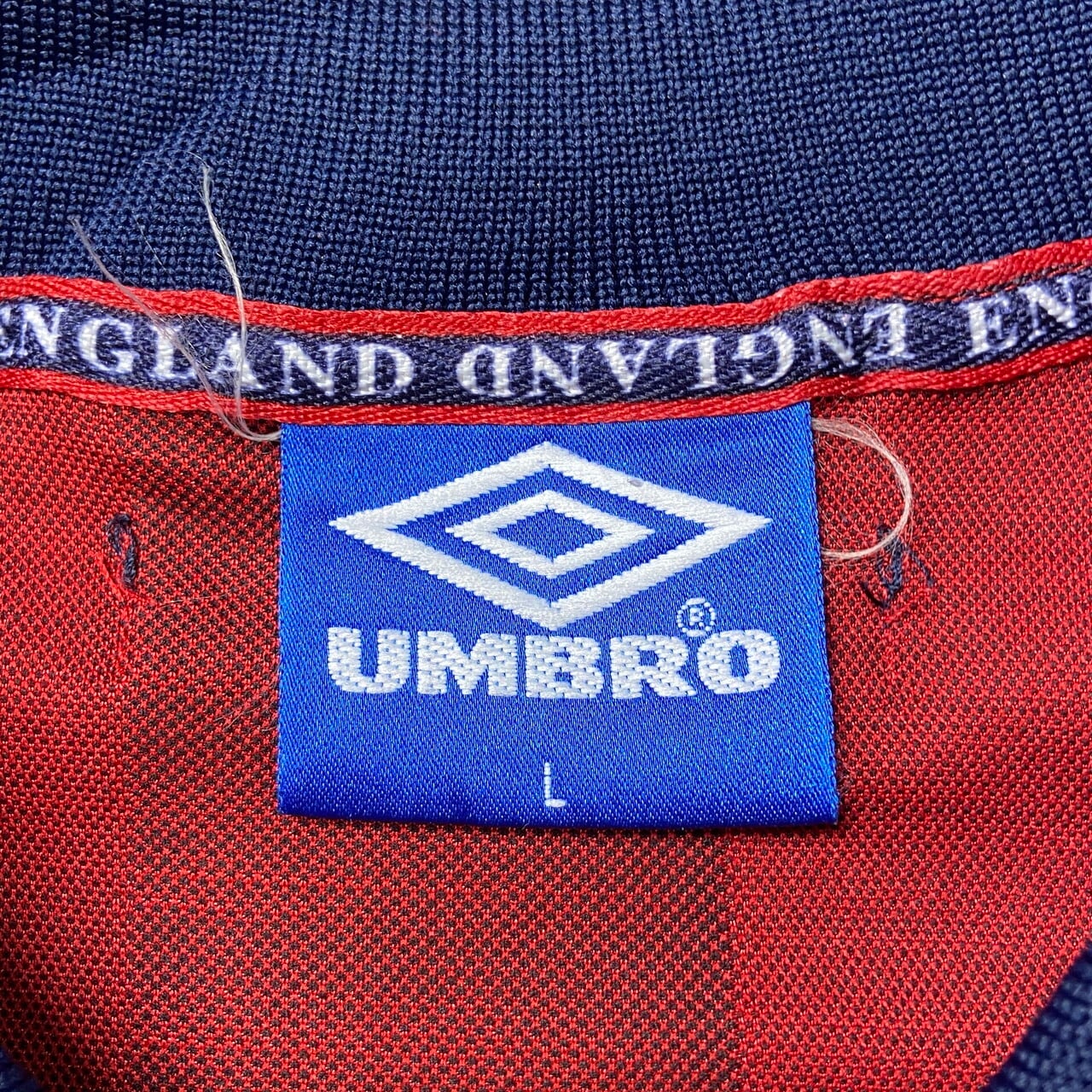 90年代 UMBRO アンブロ イングランド代表 1998 サッカーシャツ 90年代 UMBRO アンブロ イングランド代表 1998 サッカーシャツ