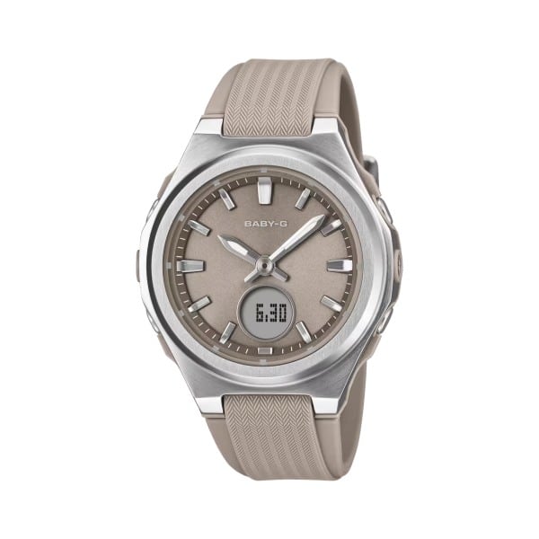 国内正規品 CASIO BABY-G カシオ ベビーG 電波ソーラー ショックレジスト 10気圧防水 レディース腕時計 BGA-3000-5AJF
