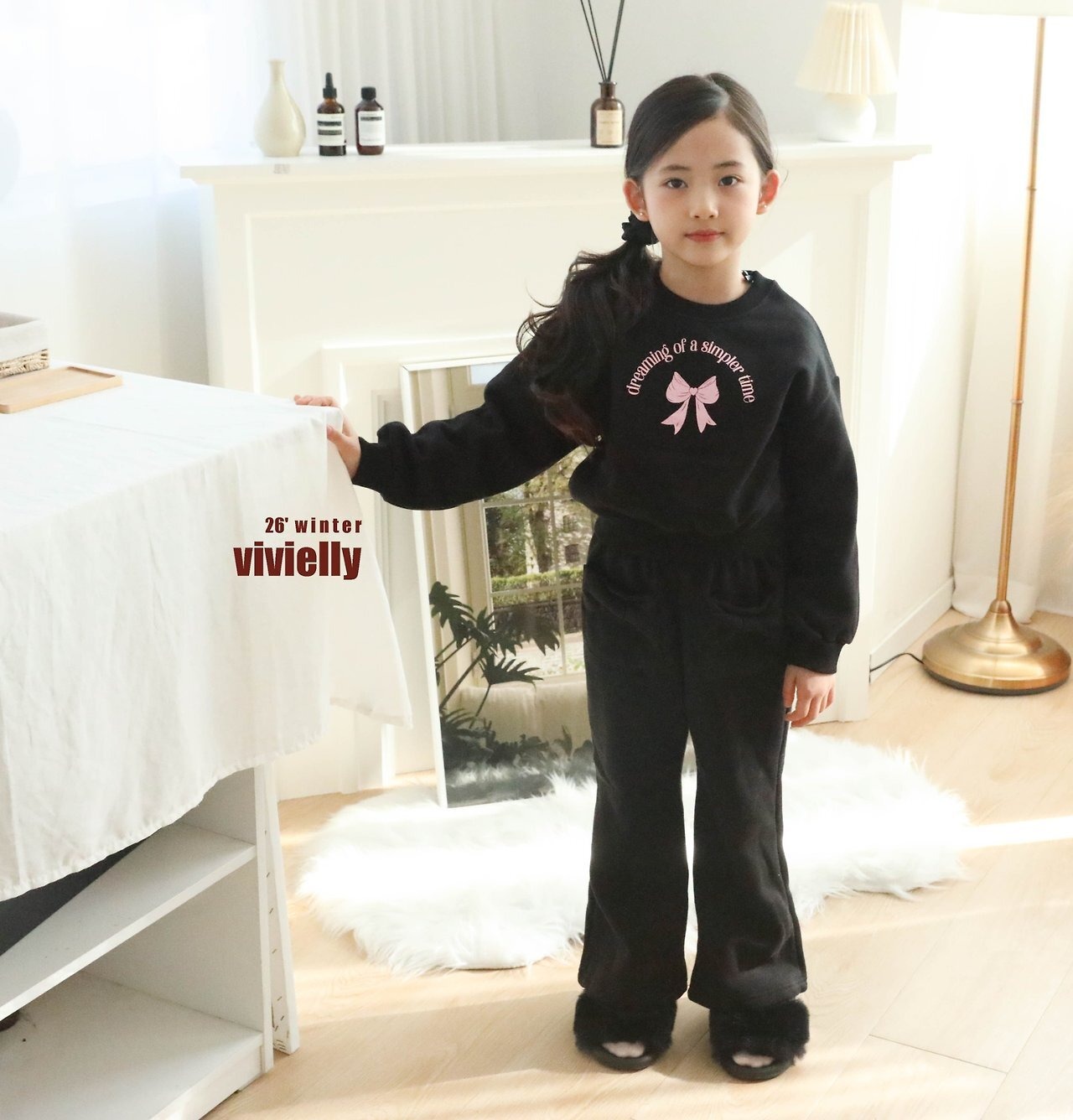vivielly［取寄］yuni ribbon pants 26winter