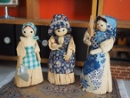 小さなとうもろこし人形 ブルー 3体セット 画像2