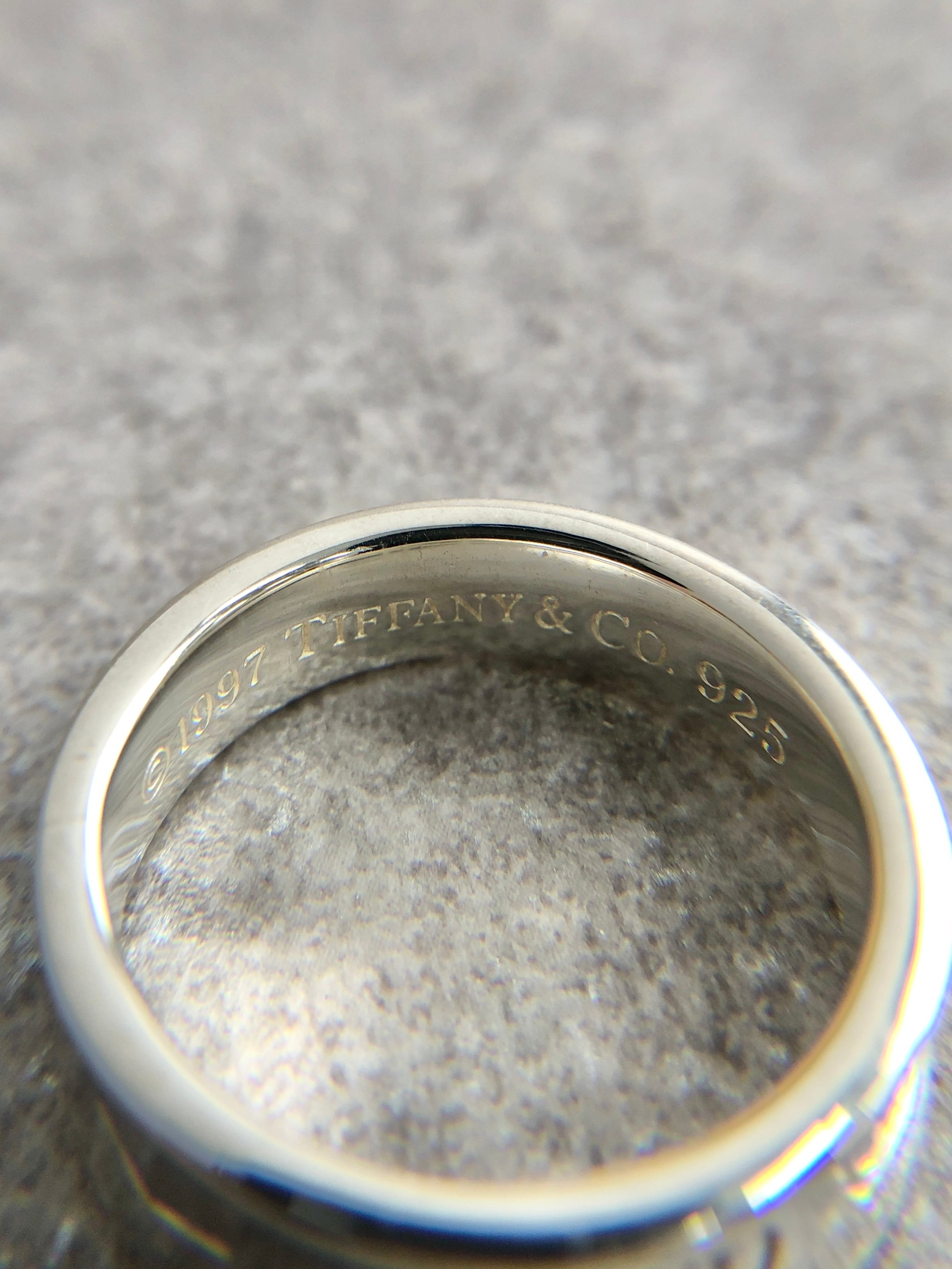 Tiffany & Co. ティファニー 指輪 25号 シルバー ナロー 925 リング