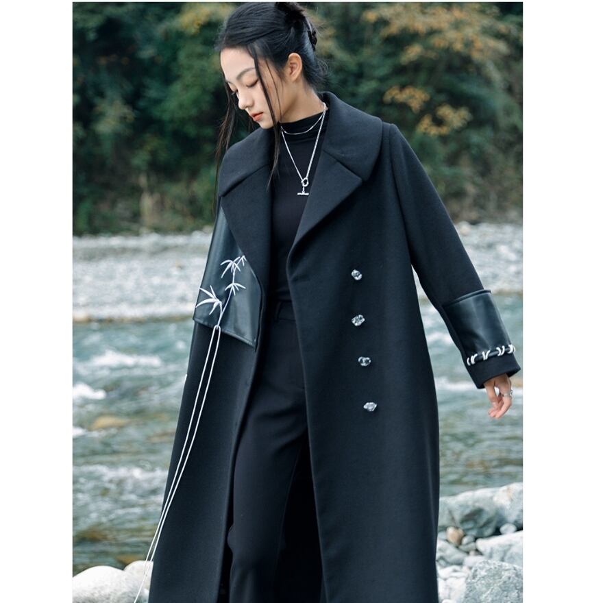 ゴスロリ通販 With U ゴシック ロリィタ アウター ロングコート PU