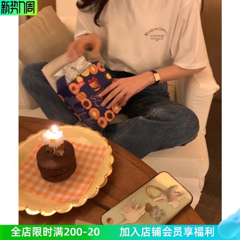 ベーシックルーズラウンドネックプルオーバー Tシャツ トップス レディース Oネック ビッグFスモールZ韓国74877740858