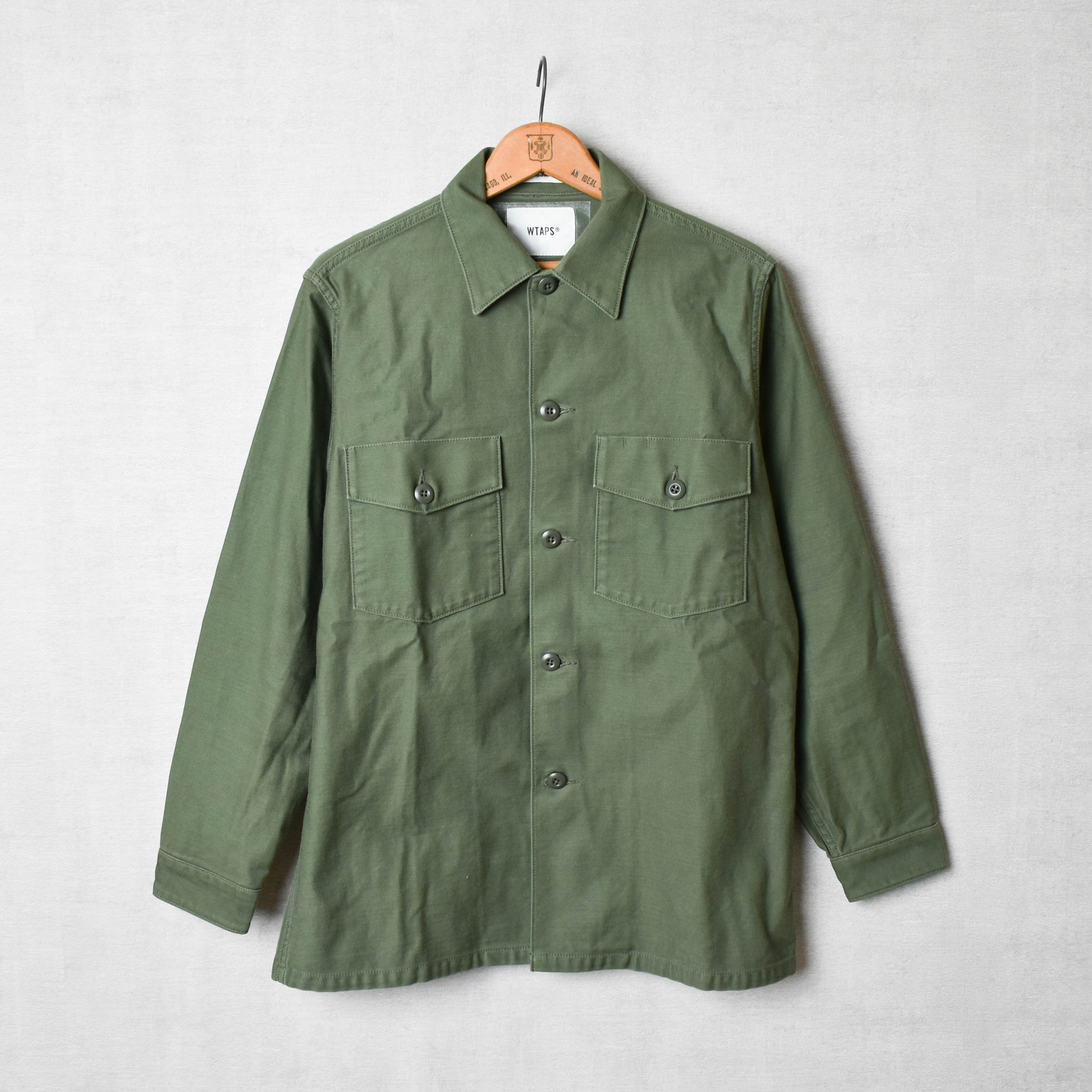 WTAPS BUDS LS / SHIRT. COTTON. RIPSTOP