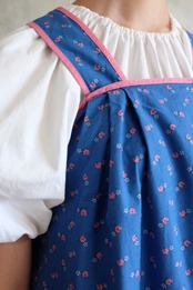 Karelian style pinafore dress