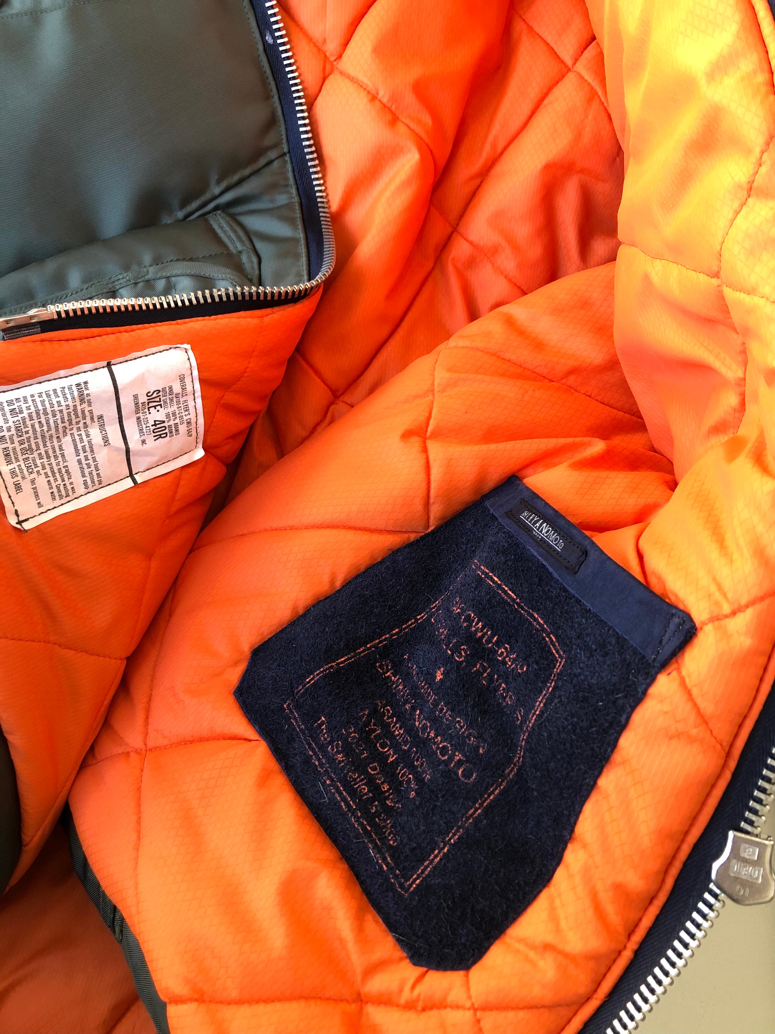 米軍 実物 CWU-64/P パイロットスーツ 実物 1958年製USAF CWU1/P フライト