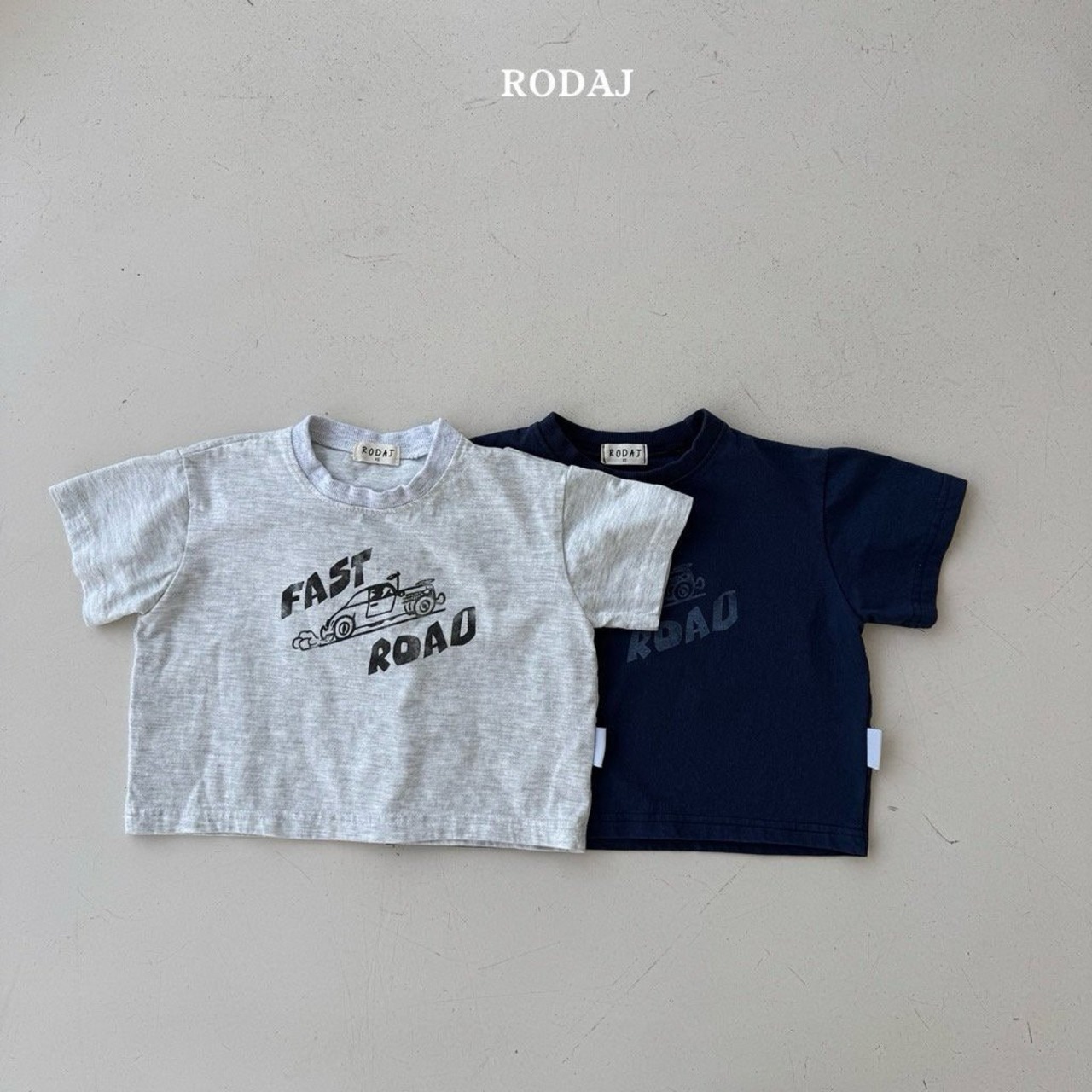 【roda J】FAST ROAD Tシャツ メランジ 80~100cm - 10