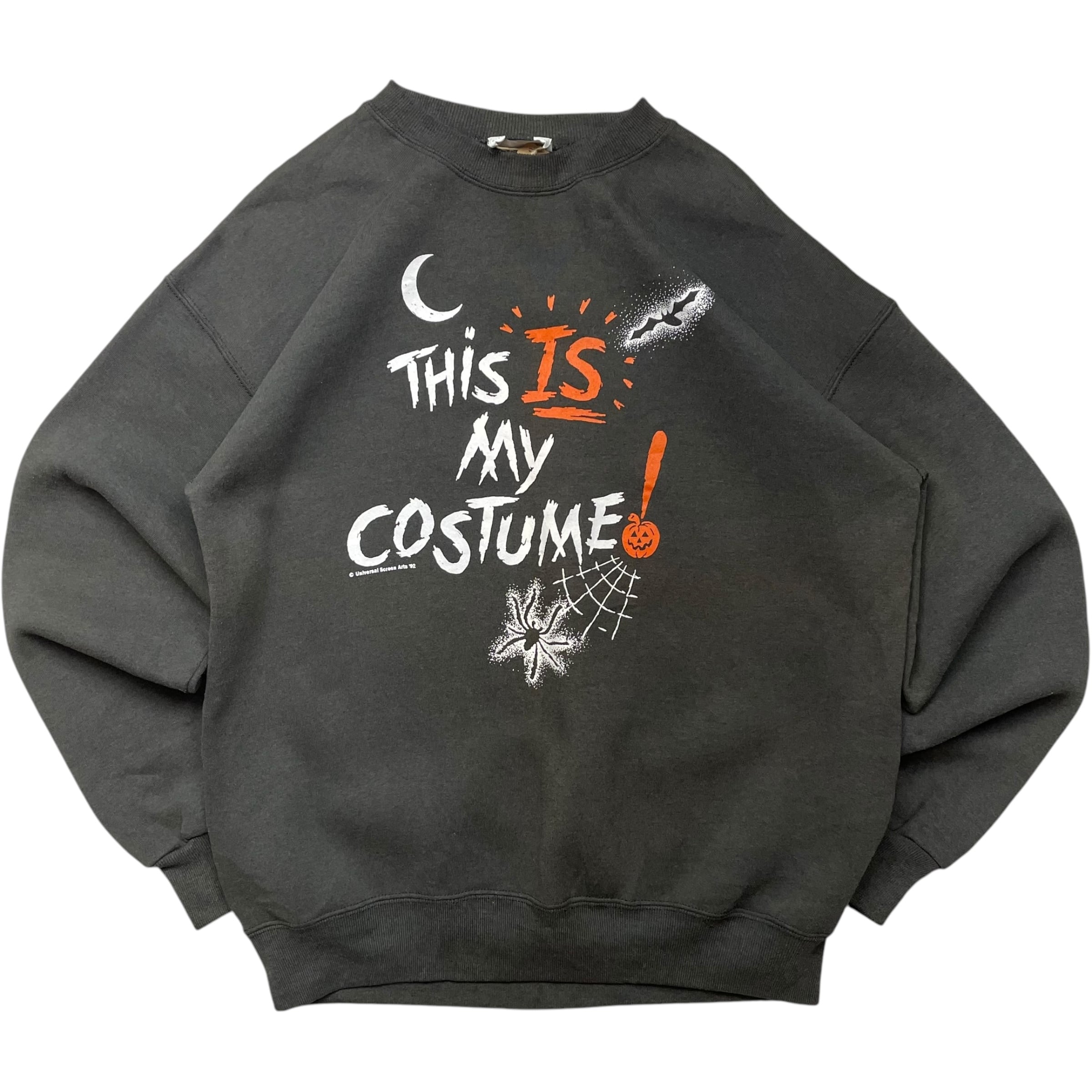 《XL》Lee リー プリント スウェットトレーナー ブラック USA製 90年代 vintage no.6182