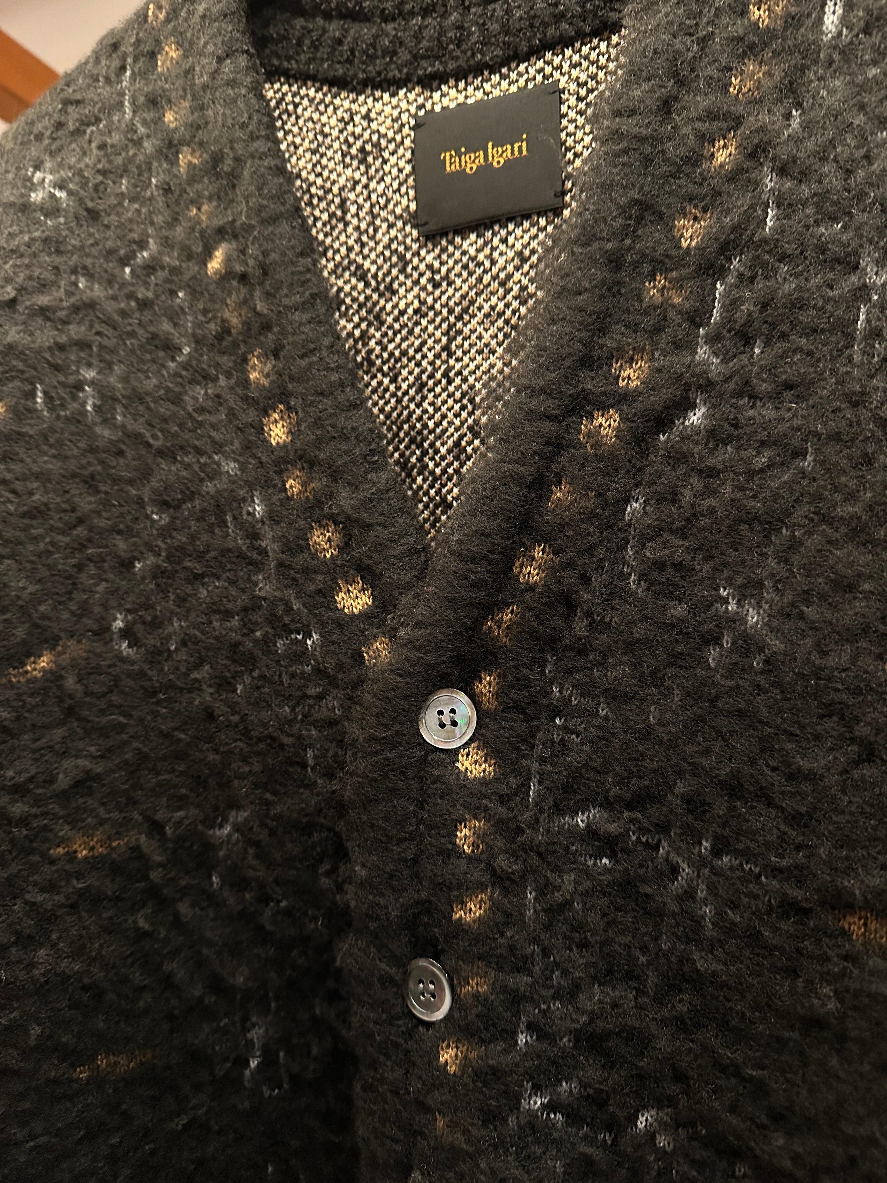 Taiga Igari 22AW モヘアカーディガン TI1005 サイズL Taiga Igari（タイガ イガリ） カーディガン 「Taiga Igari