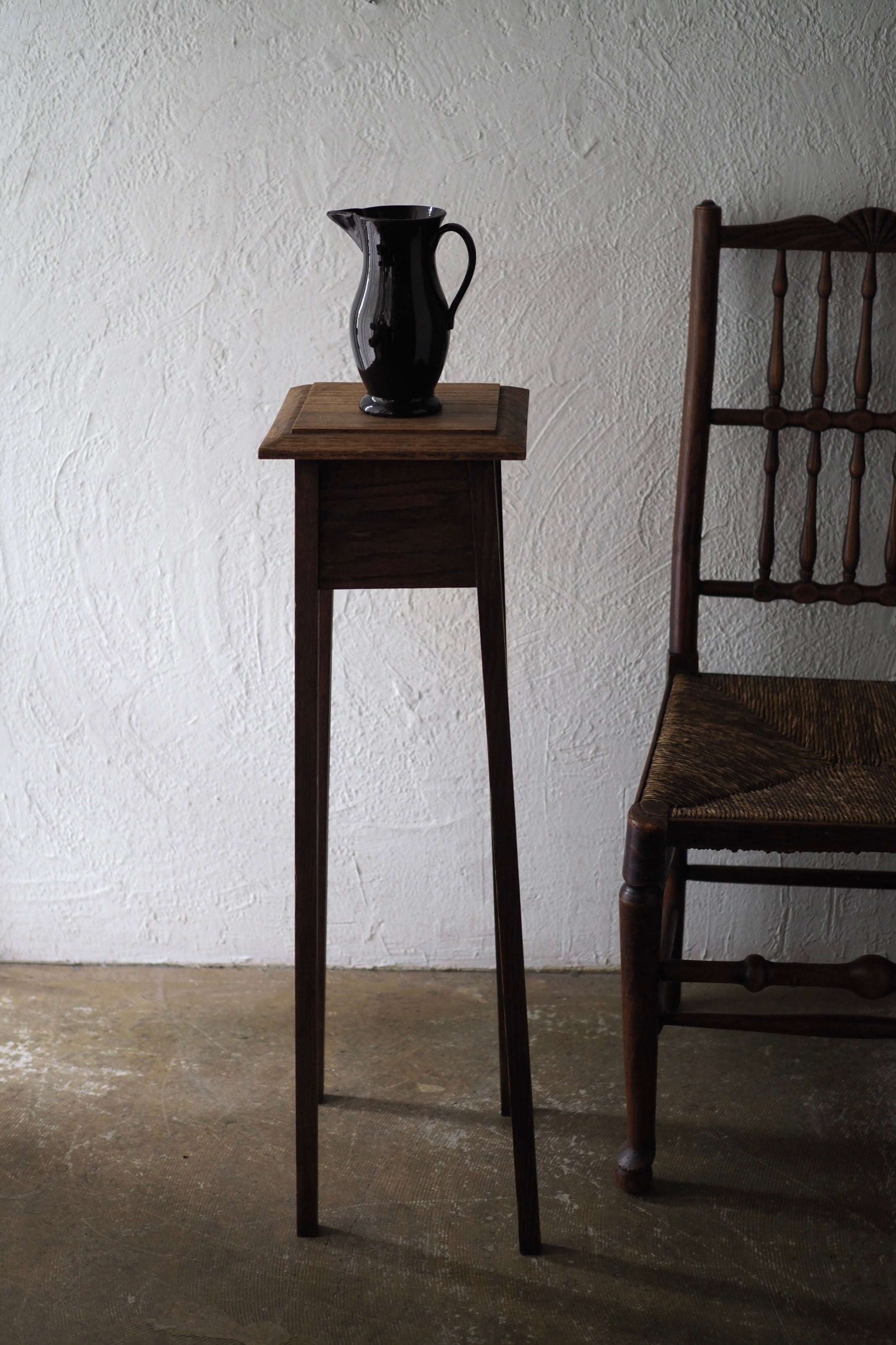 オークの花台 No.2-antique plant stand | アンティーク.ヴィンテージ