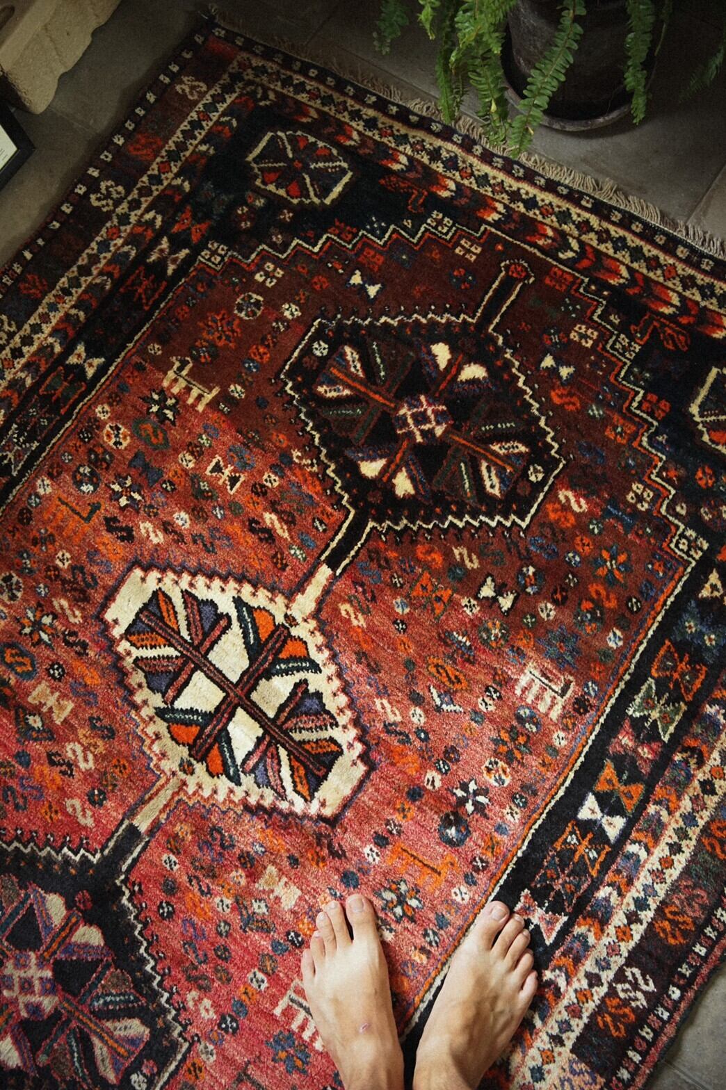 321 -Vintage Qashqai rug