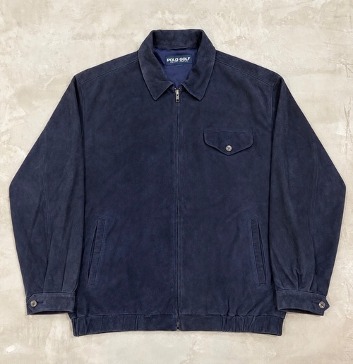 Polo Golf Ralph Lauren Suede Leather Jacket