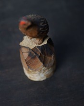 雷鳥　白樺彫　/　富山