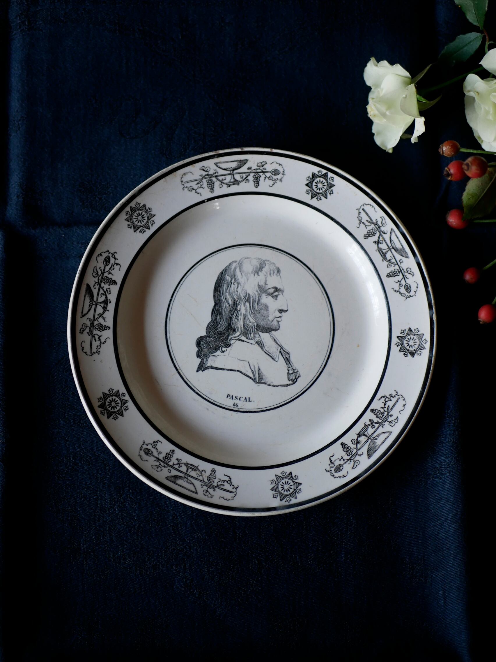 Pascal アンティークプレート ブロカント