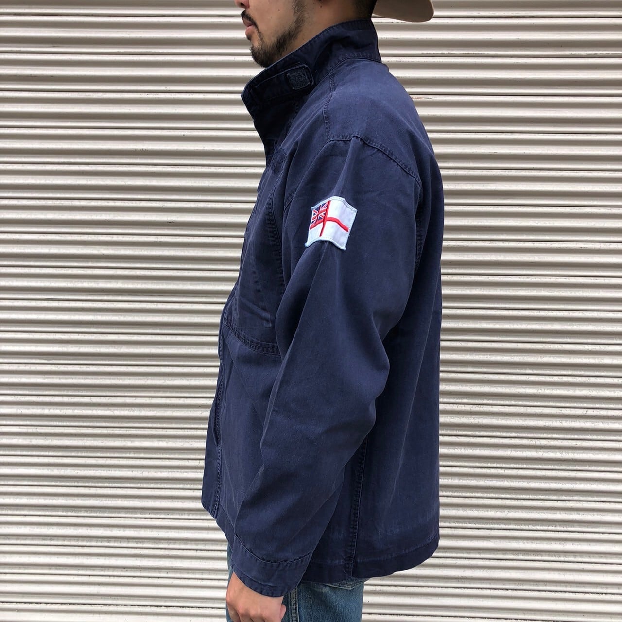 英国 Royal Navy イギリス軍 コンバット ジップアップ シャツ 英国 Royal Navy イギリス軍 コンバット ジップアップ シャツ