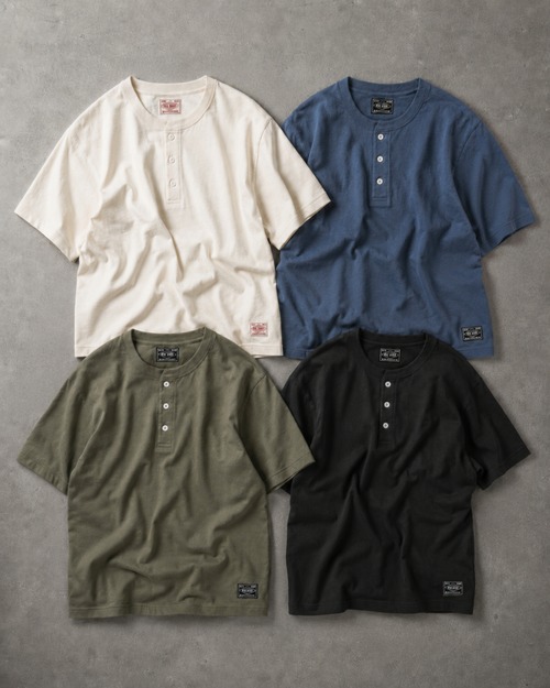 Classic Henry Neck S/S Tee - 102328530 【Weblimited】