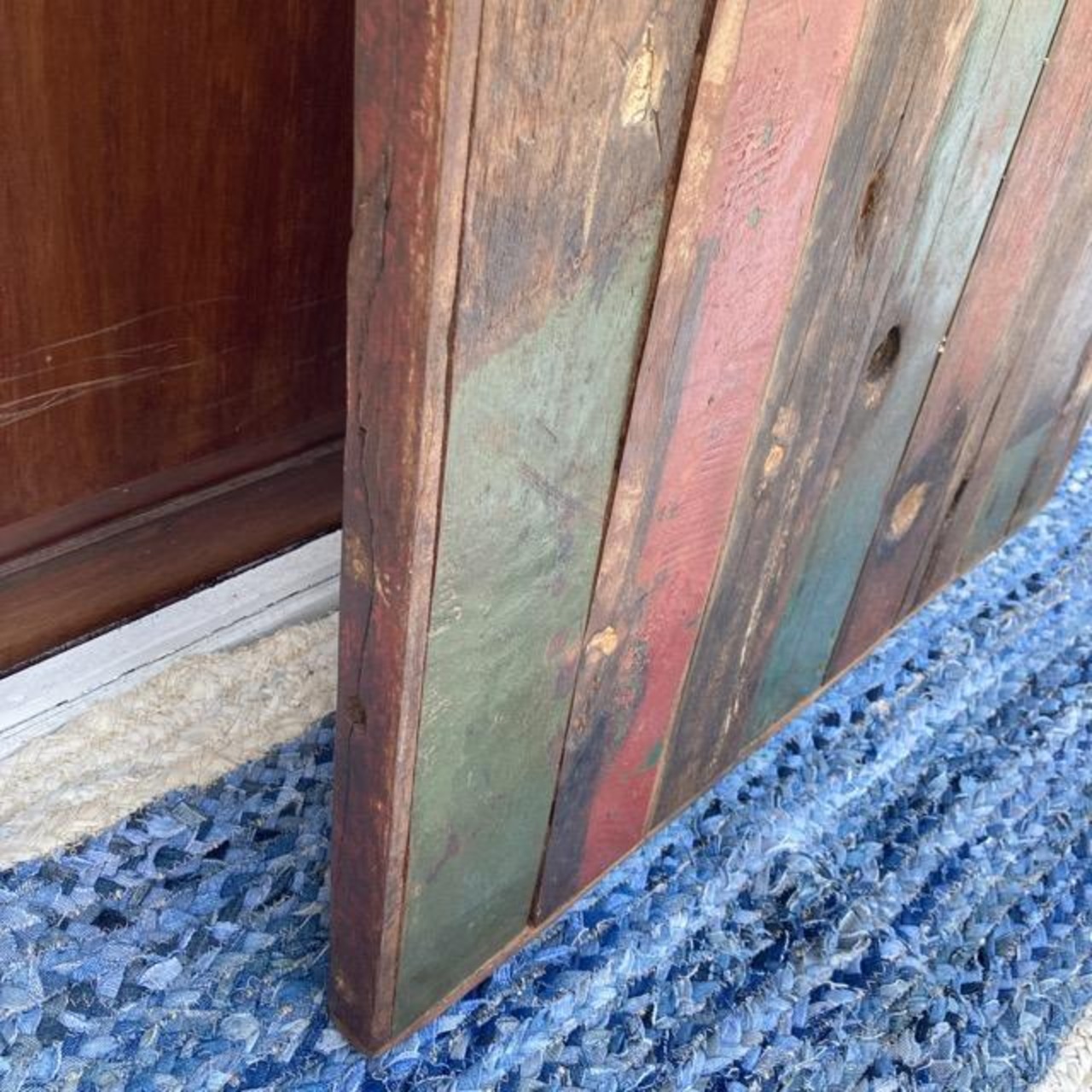 TOPANGA Furniture　リサイクルチークウッド天板　152×81cm