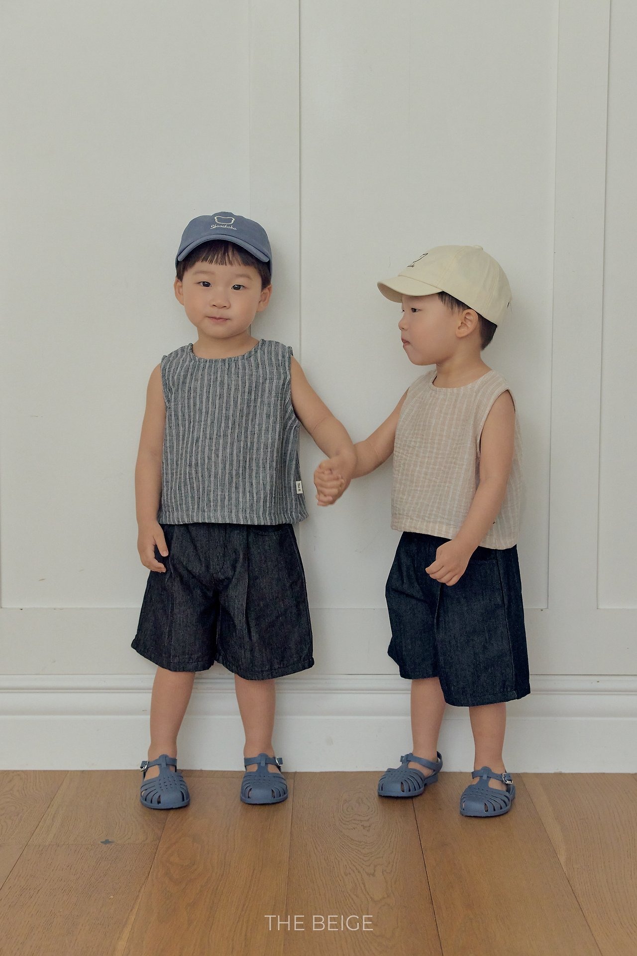 [THE BEIGE] Denim 6/8 Pants / [더베이지] 데님6부바지