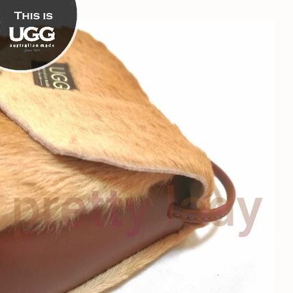 UGG Australian Made since 1974 ショルダーバッグ カンガルーファー 本革 プレゼント | 8TIME powered  by BASE