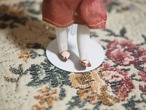 エンジ色ワンピース　ジャパンビスクドール 画像13
