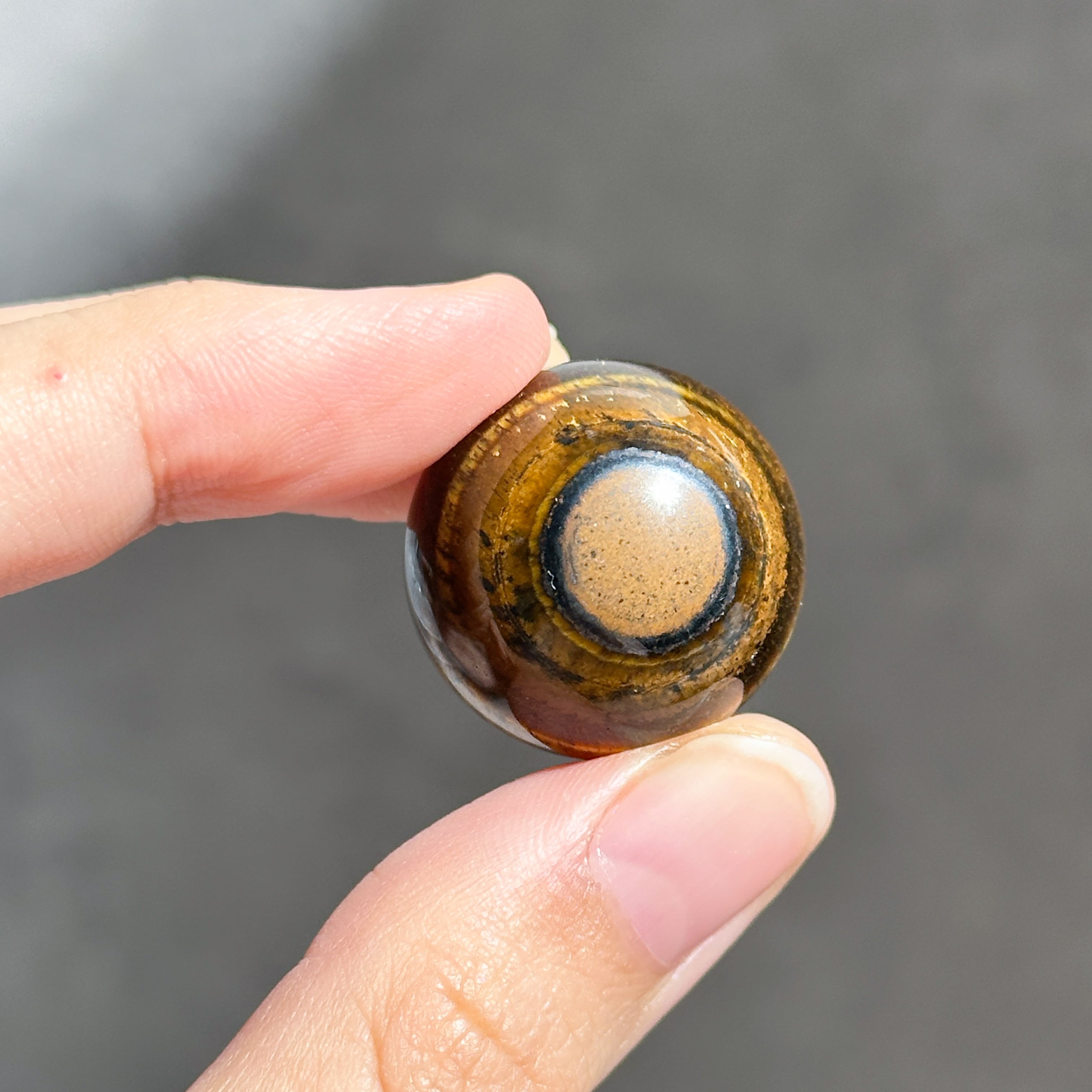 タイガーアイ スフィア（丸玉）54◇ Tiger's eye ◇天然石・鉱物