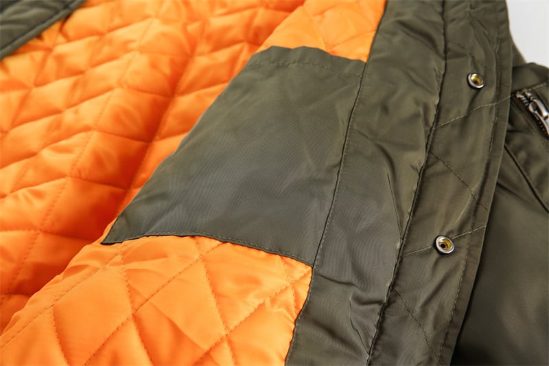 ノーカラーMA-1ジャケット / Collarless MA-1 Jacket | INOCENCE