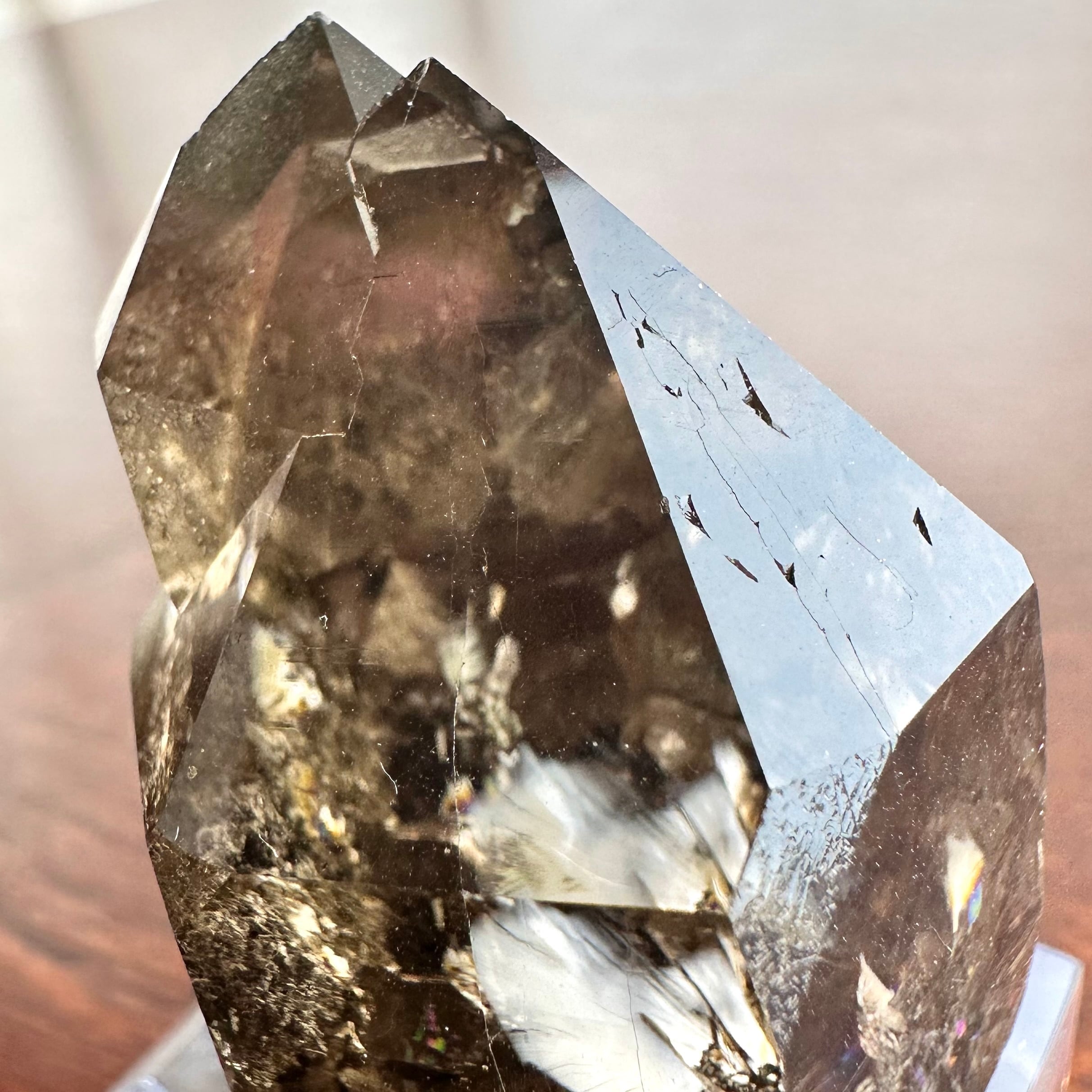 ⭐︎【天然】スモーキークォーツ 置物 85g ⭐︎【天然】スモーキークォーツ 置物 85g