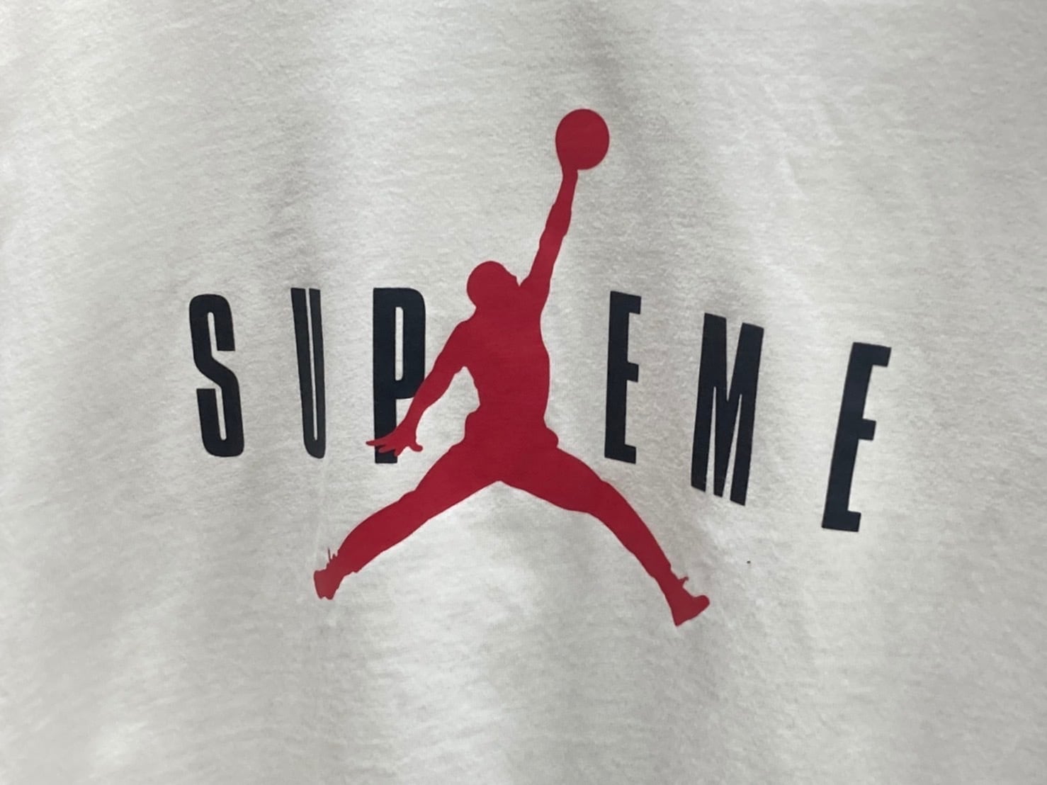 Supreme 15AW × NIKE JORDAN JUMPMAN TEE WHITE LARGE 0922 | BRAND 