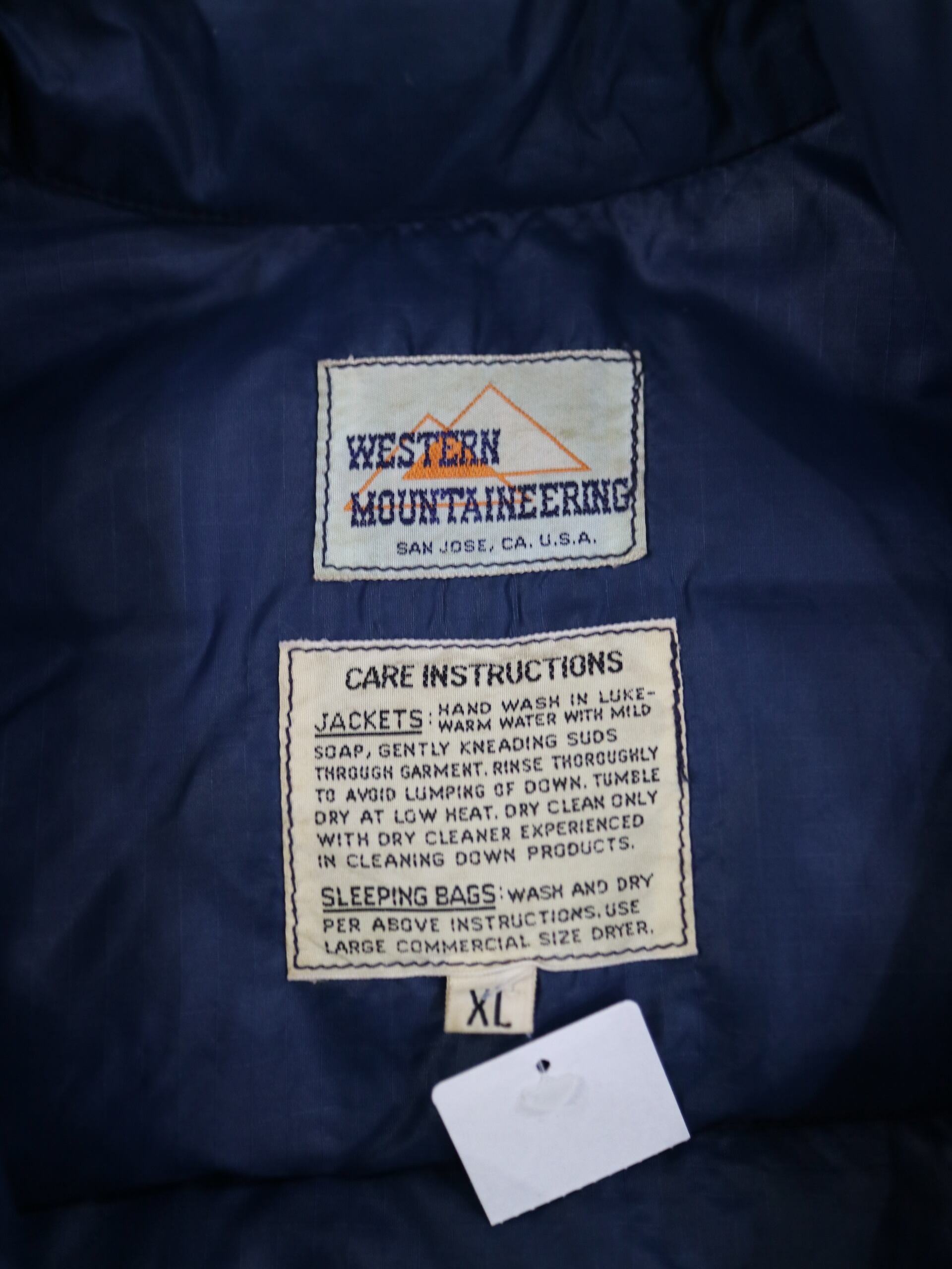 7〜80s「Western Mountaineering」Down Vest ragmachine